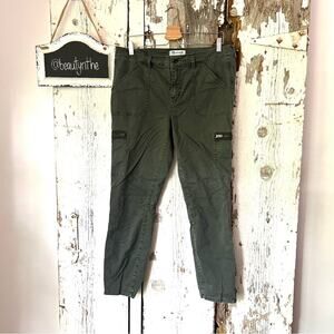 Madewell olive Green Skinny Leg Cargo Pants 32